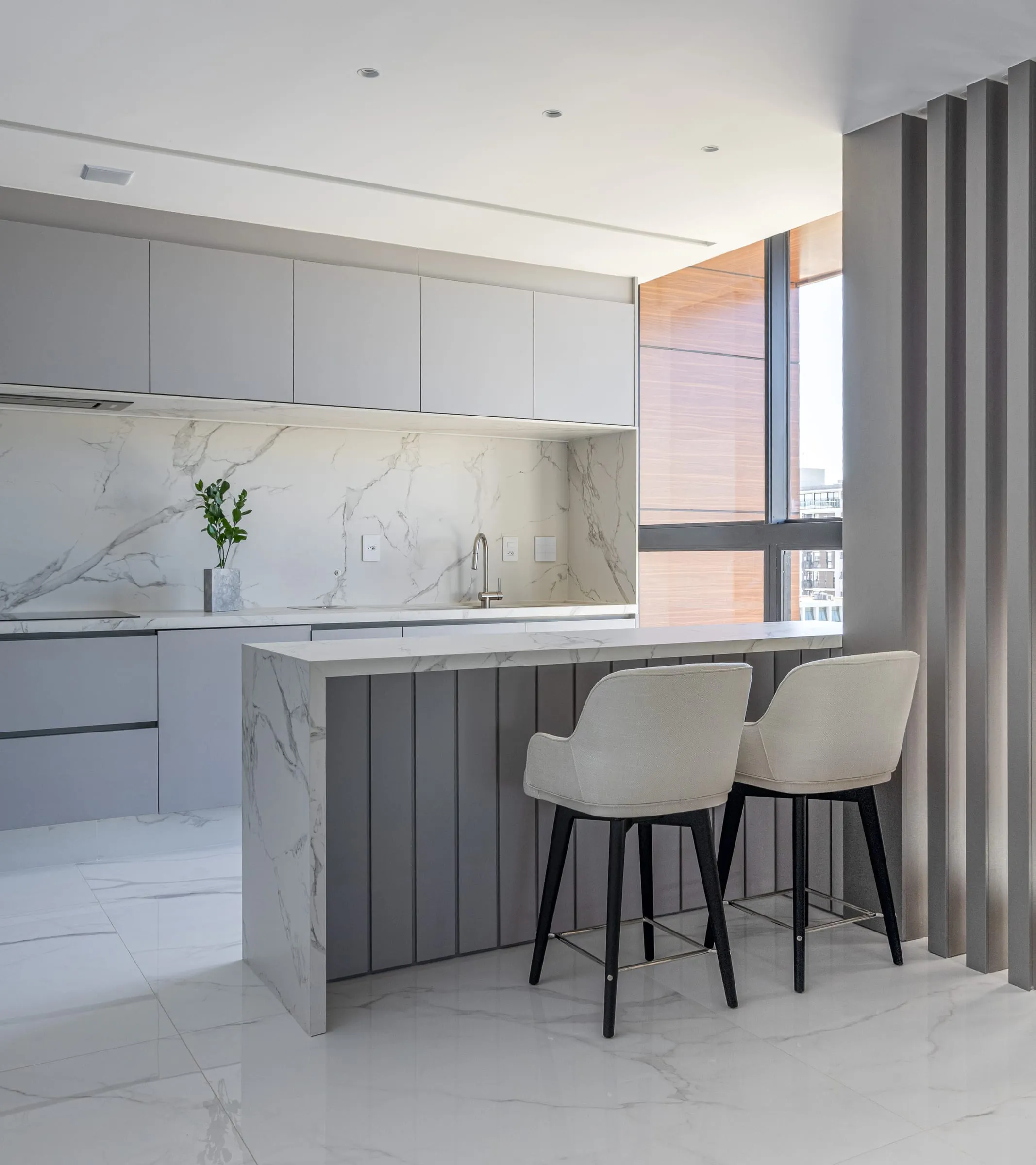 Projeto Apartamento E&H, do escritório Thales Zago